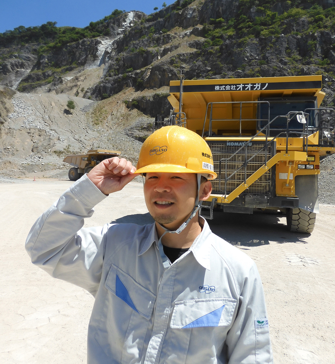 採鉱一課　2025年入社　K.Tさんの写真