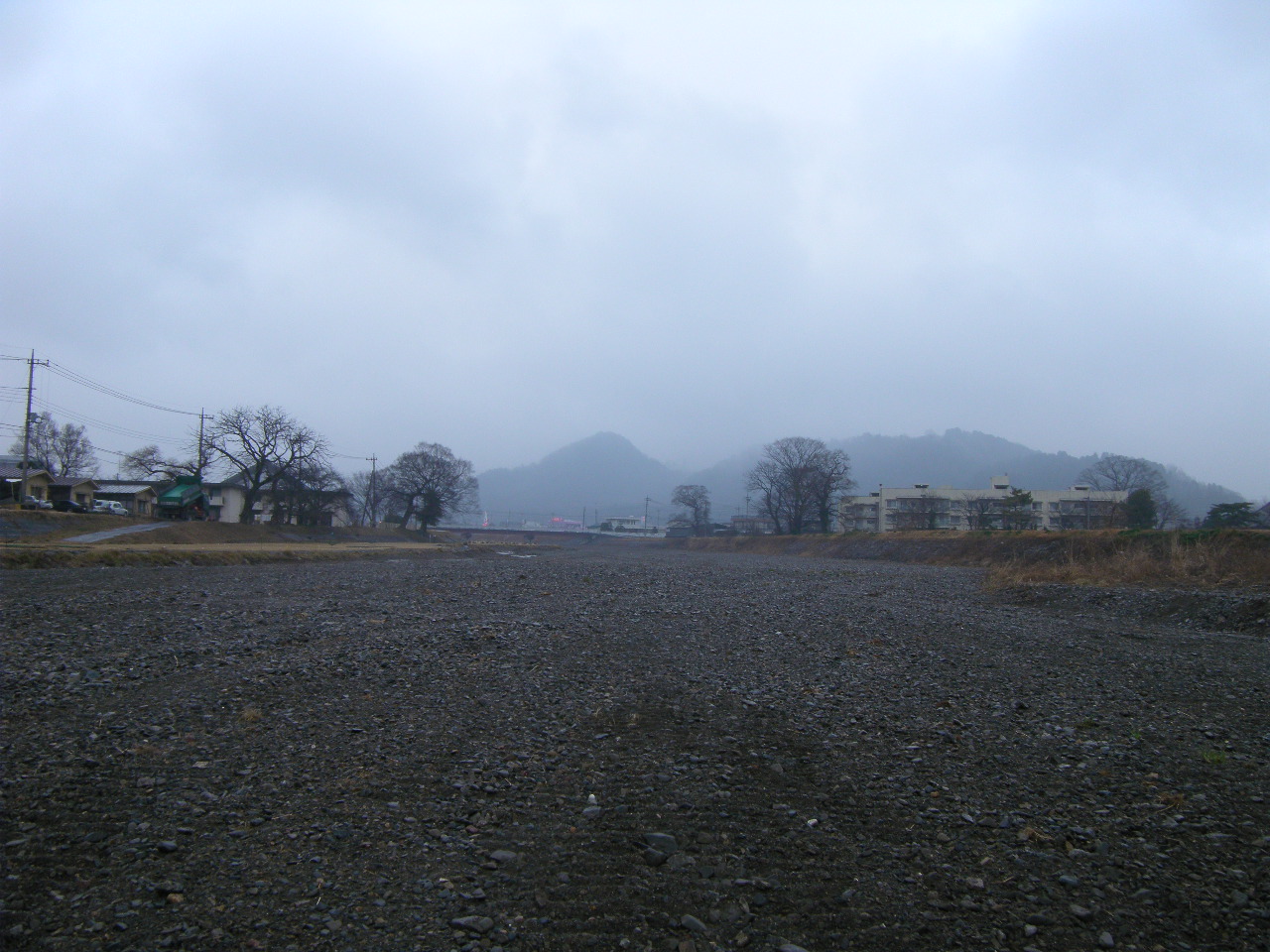 河床整理工事秋山川その１（河川修繕）