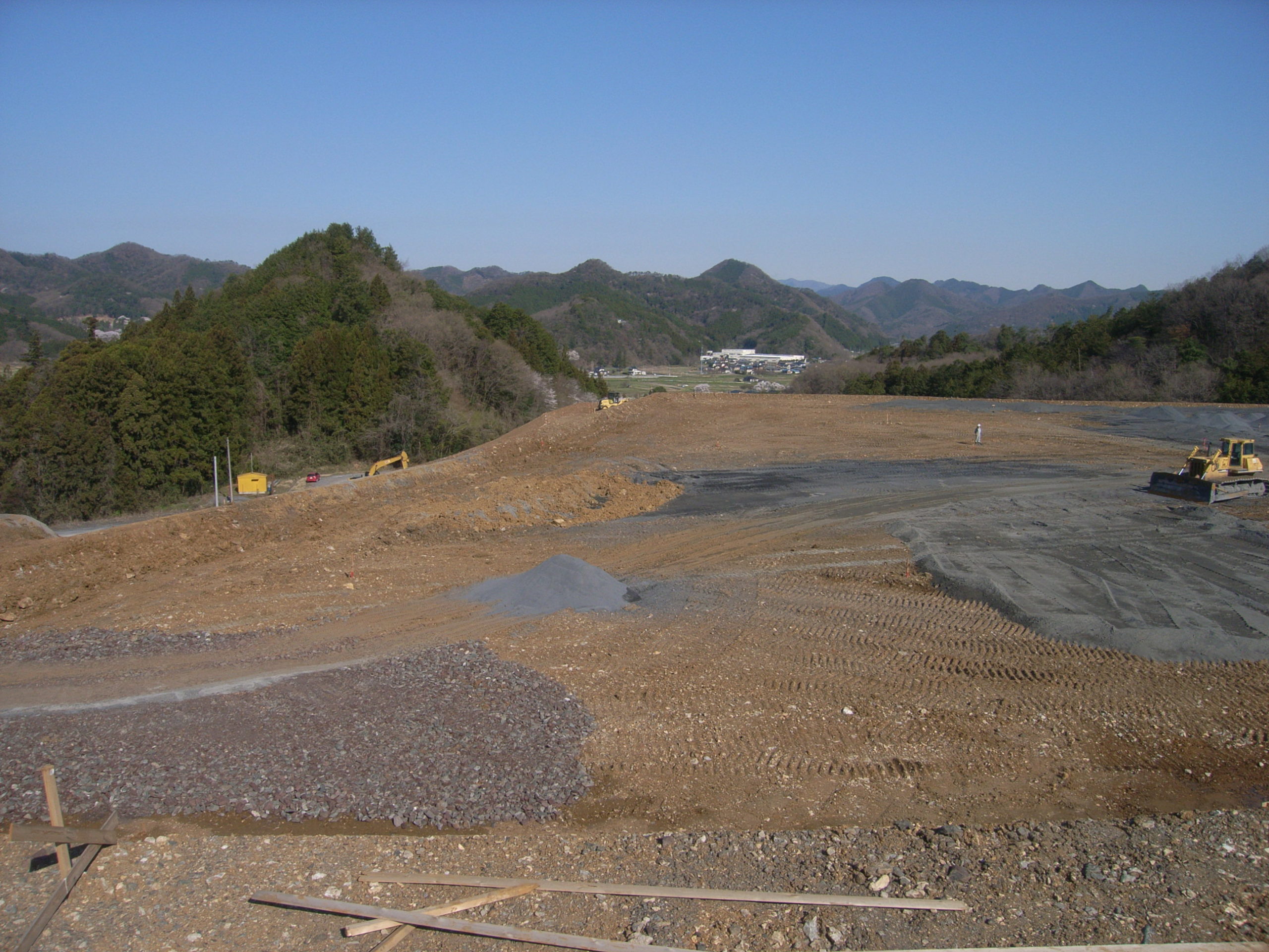 民間太陽光パネル造成工事