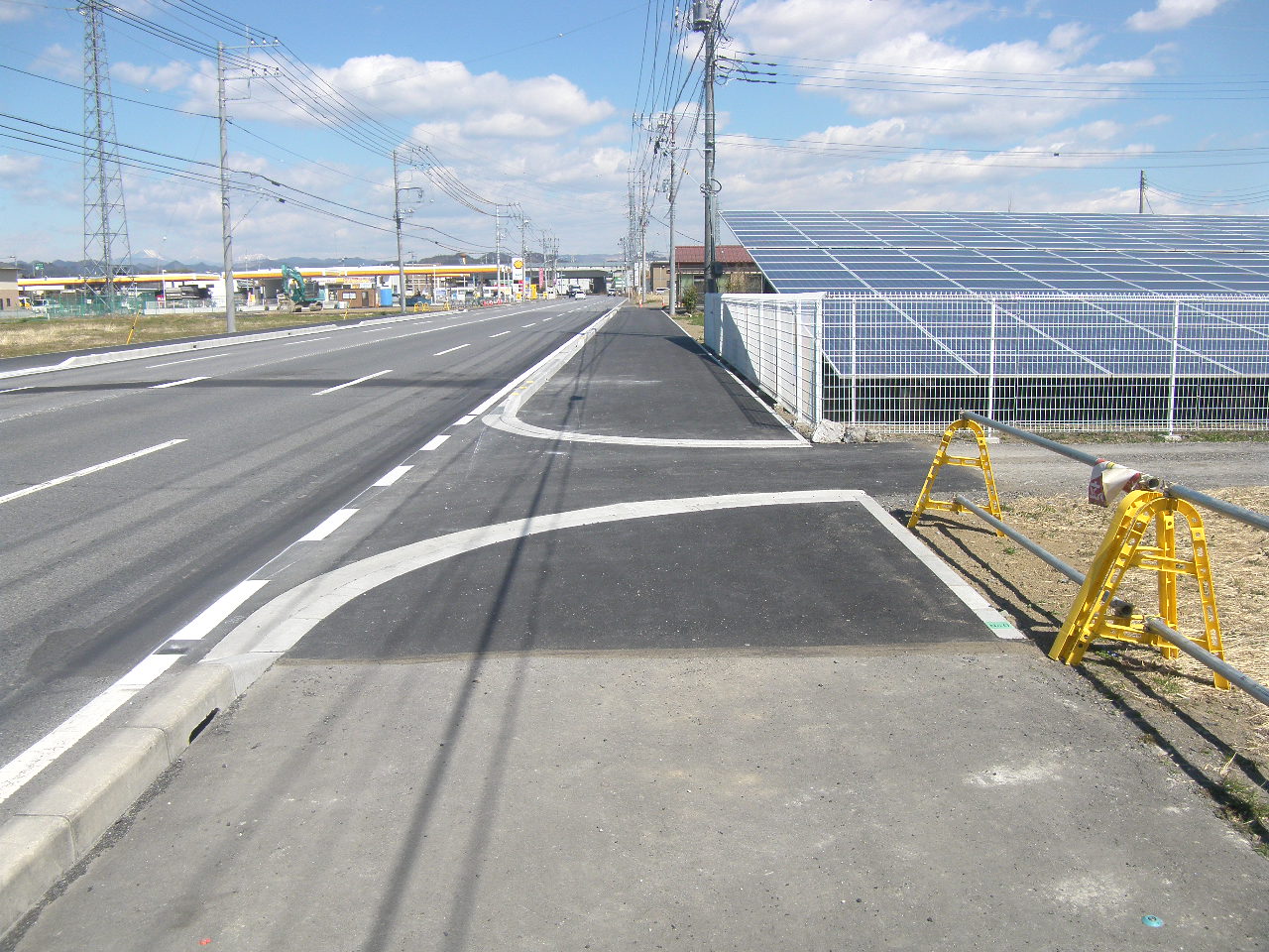 道路改良工事佐野田沼線その１（快安道補）