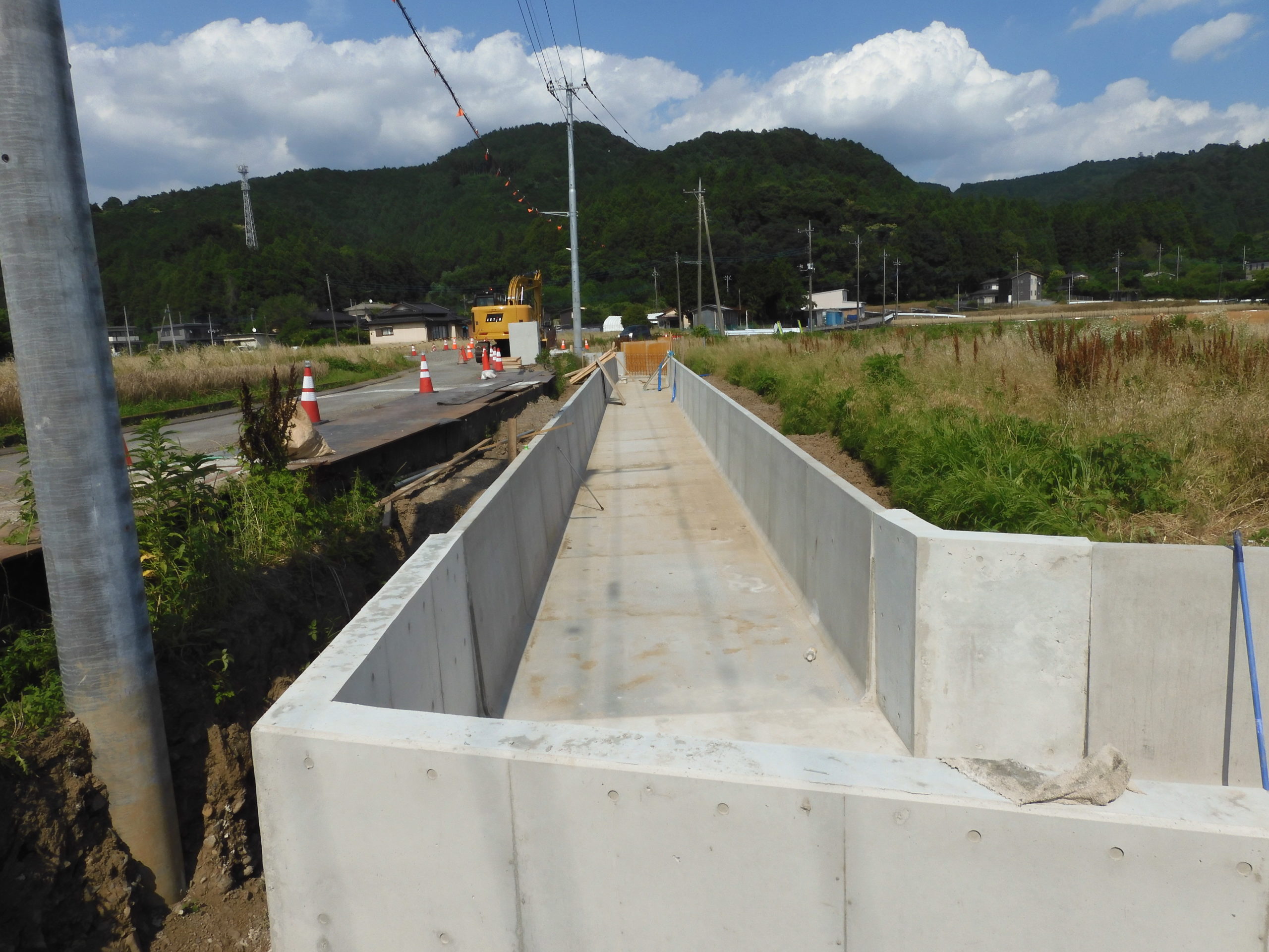 普通河川古川改良工事
